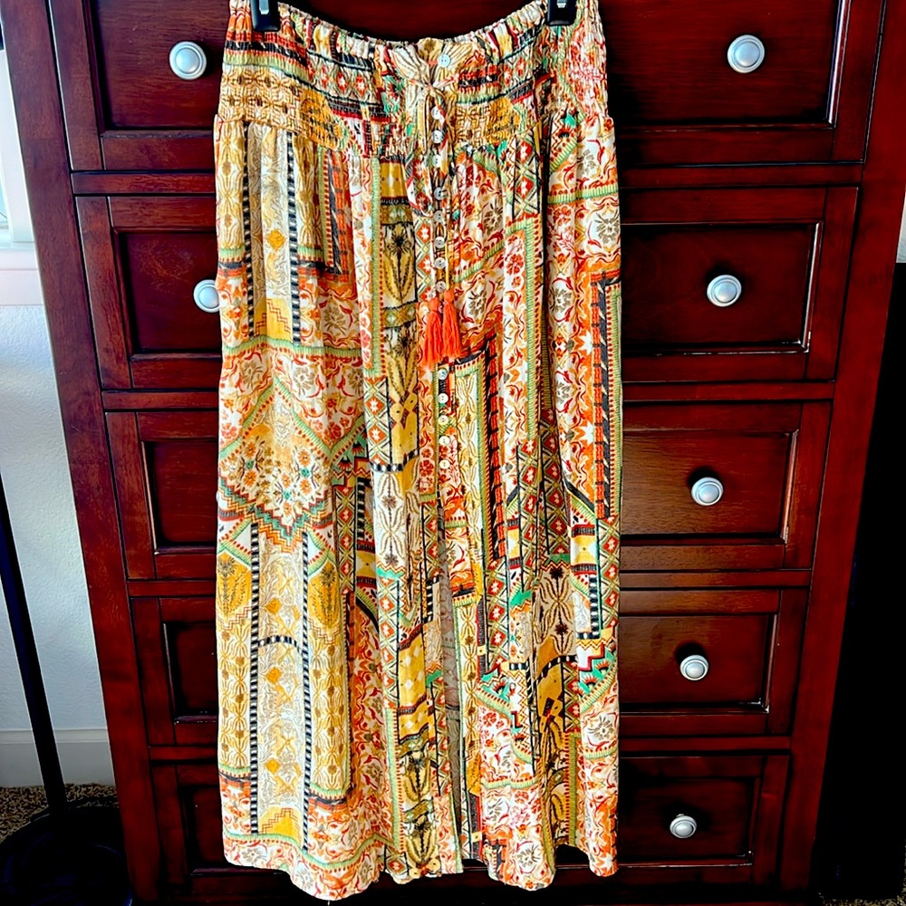 Rachel Zoe- Boho Style Maxi Skirt-Medium